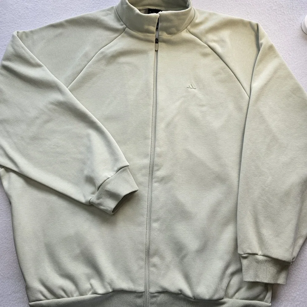 adidas Basketball One Fleece Track Jacket M Halo‎ Green Oversized Boxy IJ0943